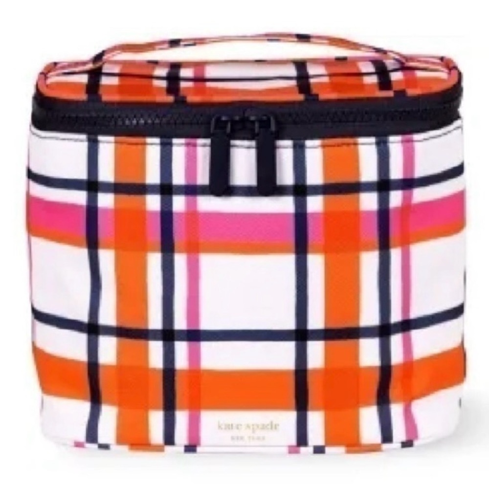 Kate Spade New York Spring Plaid Lunch Tote (NWT) - Picture 1 of 14